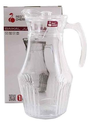 Кувшин 1,8л стеклянный xmk01-16 тм red cherry