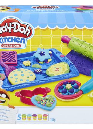 Play doh кухонні створення солодкі печивом hasbro 5 баночок b0307