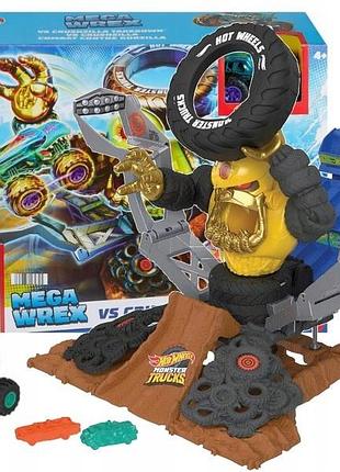 Hot wheels monster truck набір трас арена горила