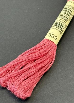 Мулине dmc 335 для вышивки (арт.117) 3