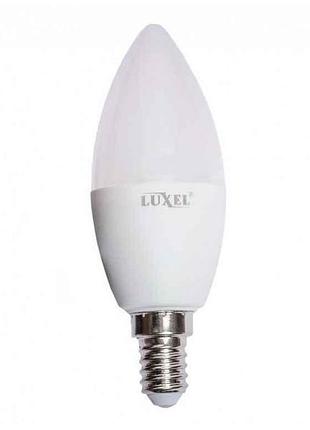 Лампа led c37 10w e14 4000k (048-ne) тм luxel