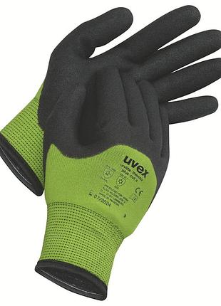 Зимние защитные перчатки uvex unilite thermo plus cut c с защитой от порезов c и холода (60591) размер 10