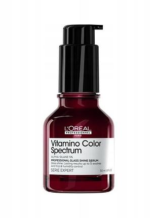 Сироватка для волосся loreal vitamino color spectrum shine 50 мл для блиску