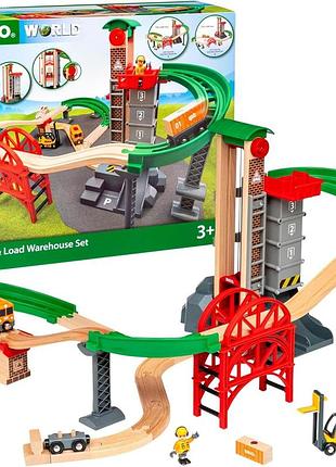 Brio 63388700 ліфт і рейки (63388700) безпечна іграшка для дітей від 3 років багатокольорова