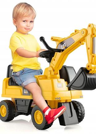 Каталка jeździk pchacz cat caterpillar автомобіль оригінальний на ліцензії