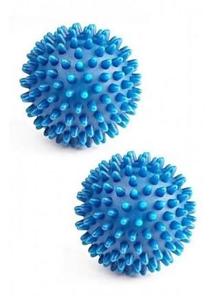 Шарики dryer balls для стирки белья голубые