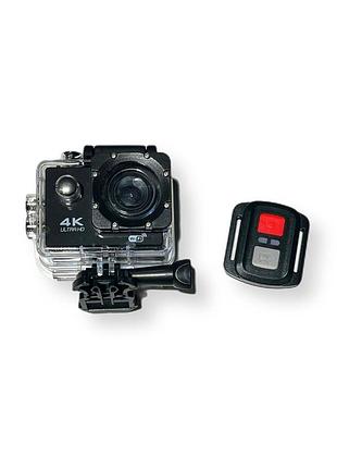 Экшн-камера dvr sport s2r wi-fi с пультом черный (4185)