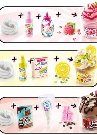 So slime креації різнокольорові десертний міксер для слаймів кухонний робот 60532