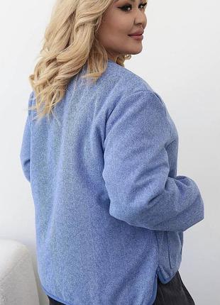 Куртка жіноча блакитна xl 2