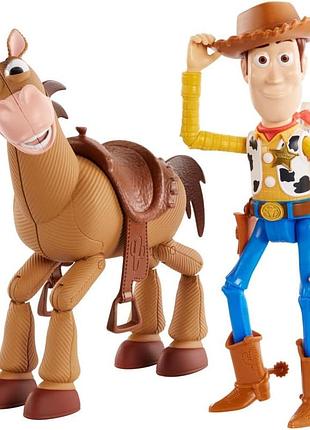 Disney gdb91 pixar історія іграшок 4 вуді та буллсай набір з 2 фігурок для сюжетної гри