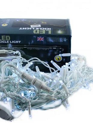 Уличная гирлянда xmas led 100l 3.3 w белая 10 м