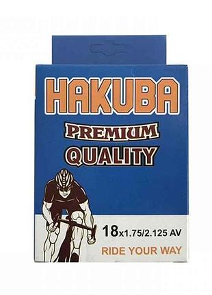 Камера для велосипеда d-18*1.75/2.125 av hakuba