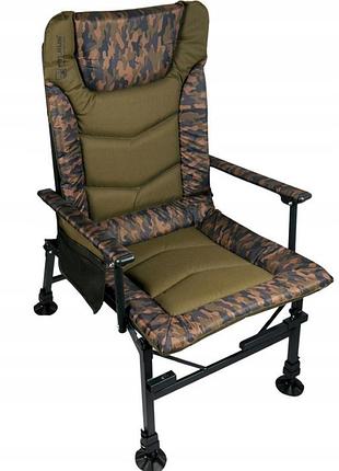 Крісло рибальське carp comfort pro складне висока спинка 180 кг