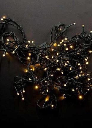 Гірлянда rd-7129 100 led 9 м (пп) тепла біла