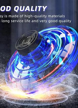Літаючий спіннер flying spinner ufo blue 6