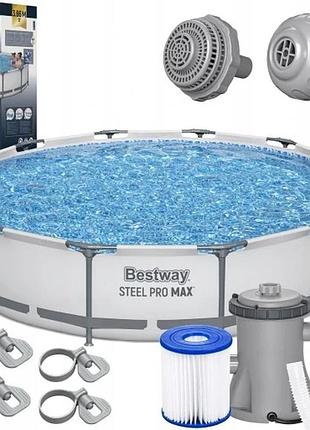 Басейн каркасний садовий bestway 56416 366x76 см