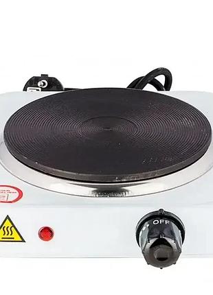 Плита электрическая 1000w, на одну конфорку, h-002f / дисковая электроплита / компактная настольная плита