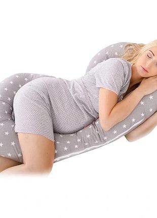 Подушка для сну babyuniverse для вагітних type c large xl.