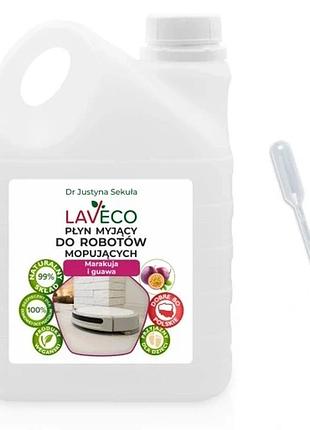 2 л рідина для моп-роботів та пилососів-мийок для підлоги laveco