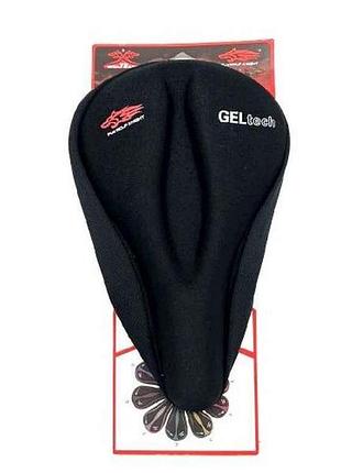 Чохол-накладка на сідло gel-tech для велосипеда 29*19см vl97787 тм stenson