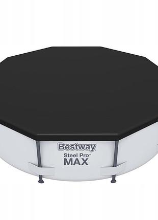 Набір з 2 штук кришка тент bestway 305 см для каркасного басейну 58036