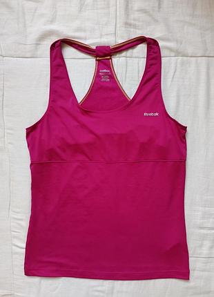 Спортивная майка с топом reebok play dry m