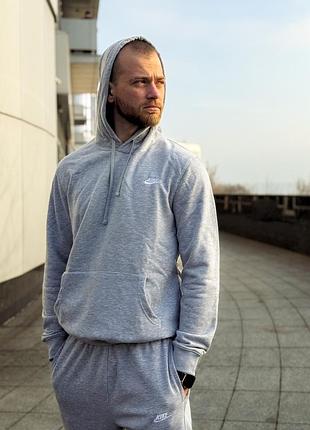 Мужской спортивный костюм nike серый спортивный костюм nike на флисе спортивный костюм найк на лампасах xl