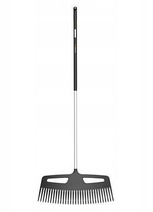 Широкі садові граблі для листя xact xxl 630 мм 1027036 fiskars