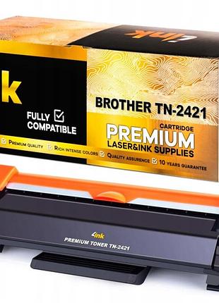 Набір з 2 штук тонер brother tn-2421 xl для принтера mfc-l2712dn mfc-l2712dw mfc-l2732dw