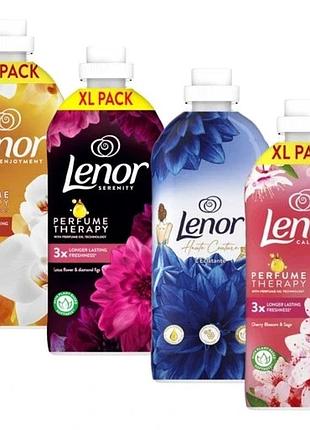 Lenor xl mix perfume therapy набір рідин для змивання тканин 4x 1200ml