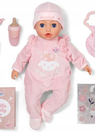 Інтерактивна лялька baby born annabell 43 см немовля з аксесуарами