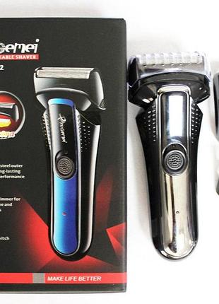 Бритва акумуляторна progemei gm 7722