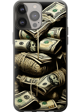 Чехол на iphone 13 pro max big money из силикона fch_0023682