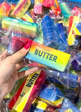 Антистрес-іграшка у формі пачки масла salted butter(сквіш масло)