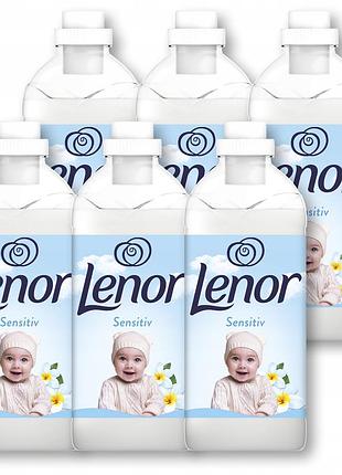 Lenor рідина для полоскання тканин sensitive 384 прання