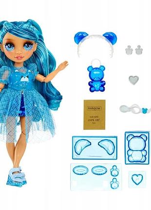 Лялька модна "rainbow high creative crystals skyler" та аксесуари 121374 2