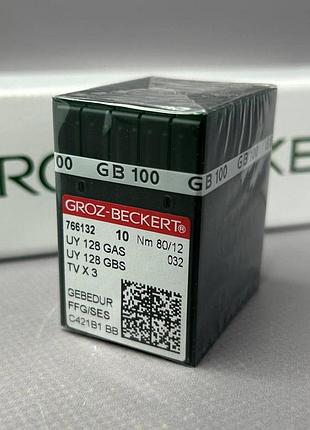 Голки для плоскошовних машин groz beckert uy 128gas gebedur №80