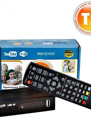 Тюнер т2 тв ресивер dvb-t2 megogo 2020 с lcd и поддержкой wi-fi