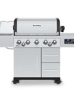 Газовий смарт-гриль broil king imperial qs 590 ir 698583 код: 012139