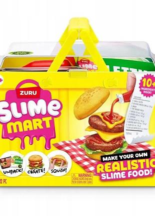Набір "zuru slime mart" з кошиком-бургером 15905a з zuru