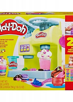 Play-doh набір велика кафе-морозивня з 14 тубами та 20 додатками