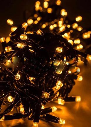 Світлодіодна гірлянда xmas led 100 ww-7 теплий білий