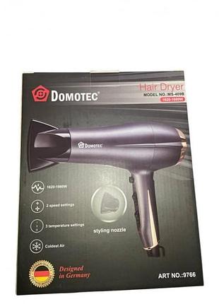 Фен domotec ms 409b