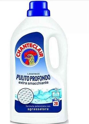 Гель для стирки 1,26л deep clean глибоке очищения тм chanteclair