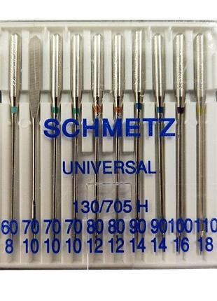 Иглы универсальные schmetz universal 60-110 -10 шт 3