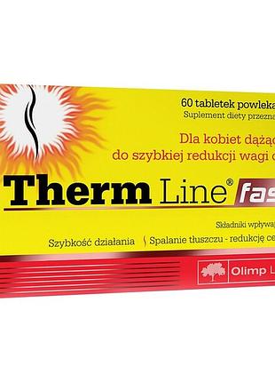 Жироспалювач olimp sport nutrition therm line fast, 60 таблеток