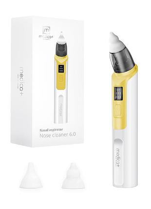 Назальный аспиратор medica+ nose cleaner 6.0 yellow для детей