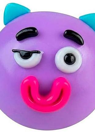 Игрушка smushers squishy фиолетовый сквиш пухляш антистресс для детей (l_16209)