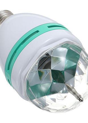 Диско-лампа вращающаяся led lm 337/ 8ew rgb