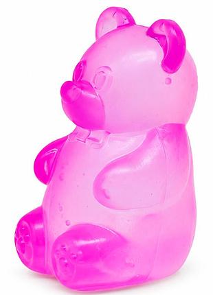 Игрушка мишка фиолетовый needoh сквиш антистресс gummy bear 8 см для детей (l_16168)